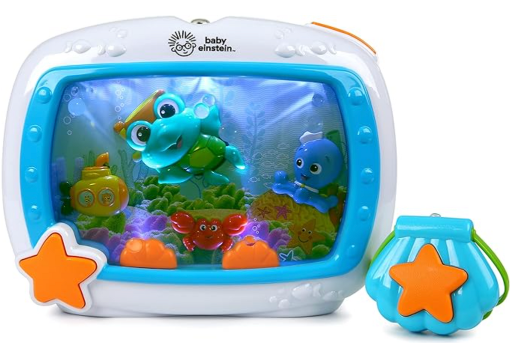 Dispositivo Relajante para Bebés – Sonidos, Luz Nocturna y Timer Automático