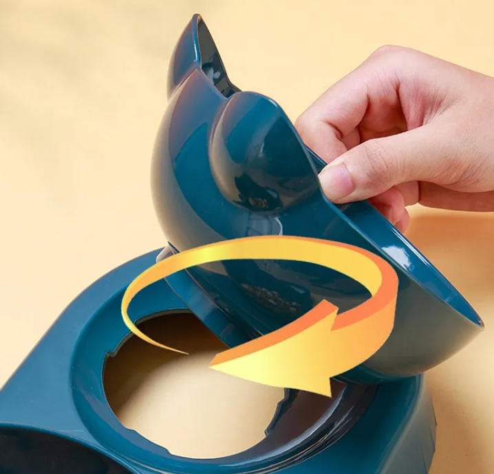 Comedero Automático para Gatos – Dispensador de Comida y Agua Programable