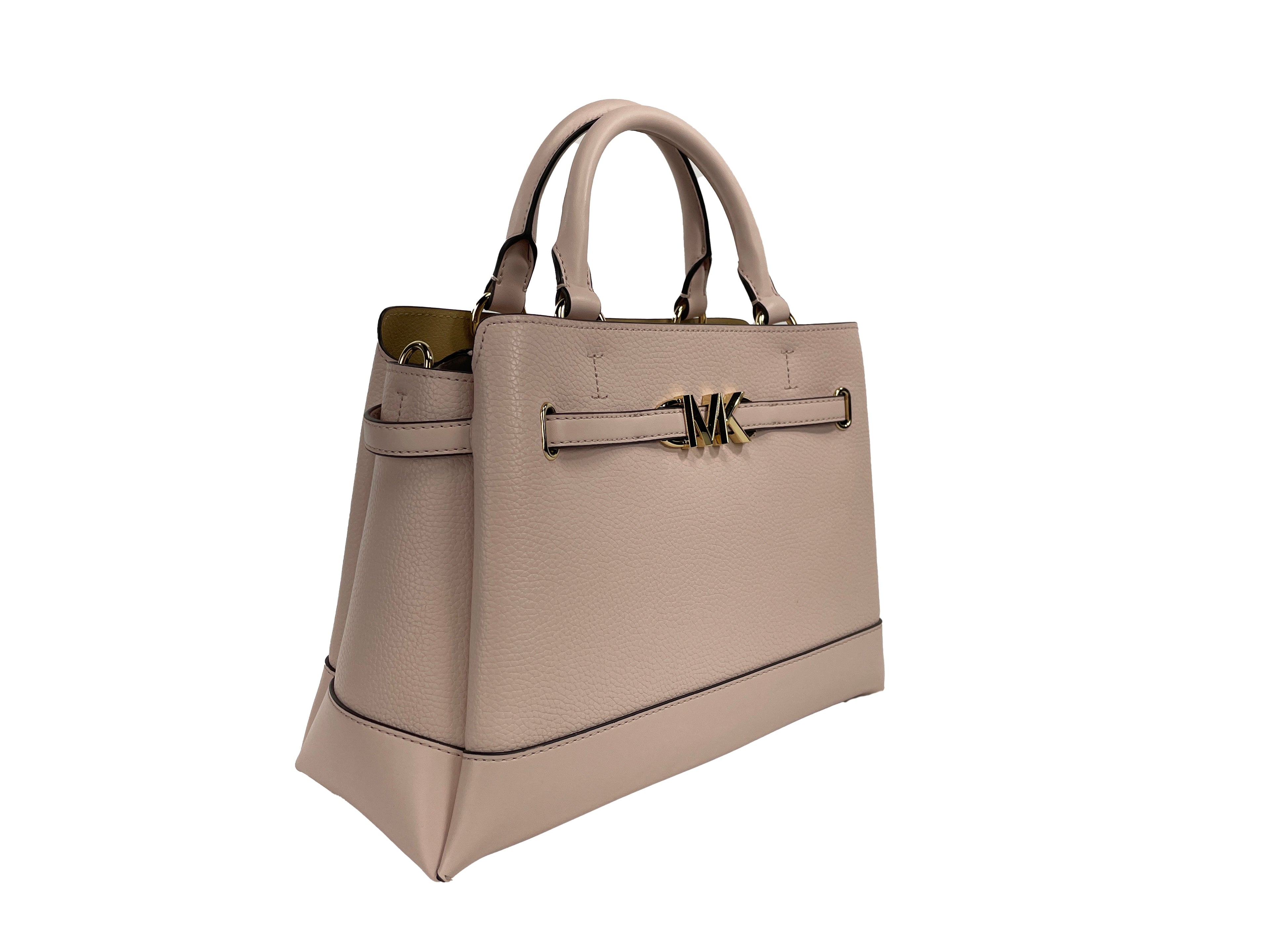 Bolso Michael Kors Reed Grande – Satchel de Cuero con Correa Cruzada