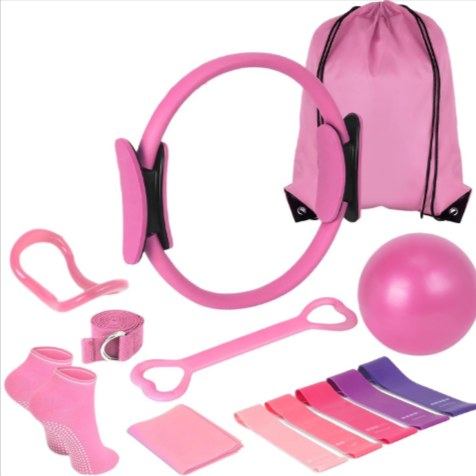 Set de Yoga y Pilates 13 Piezas – Kit Completo para Entrenamiento en Casa