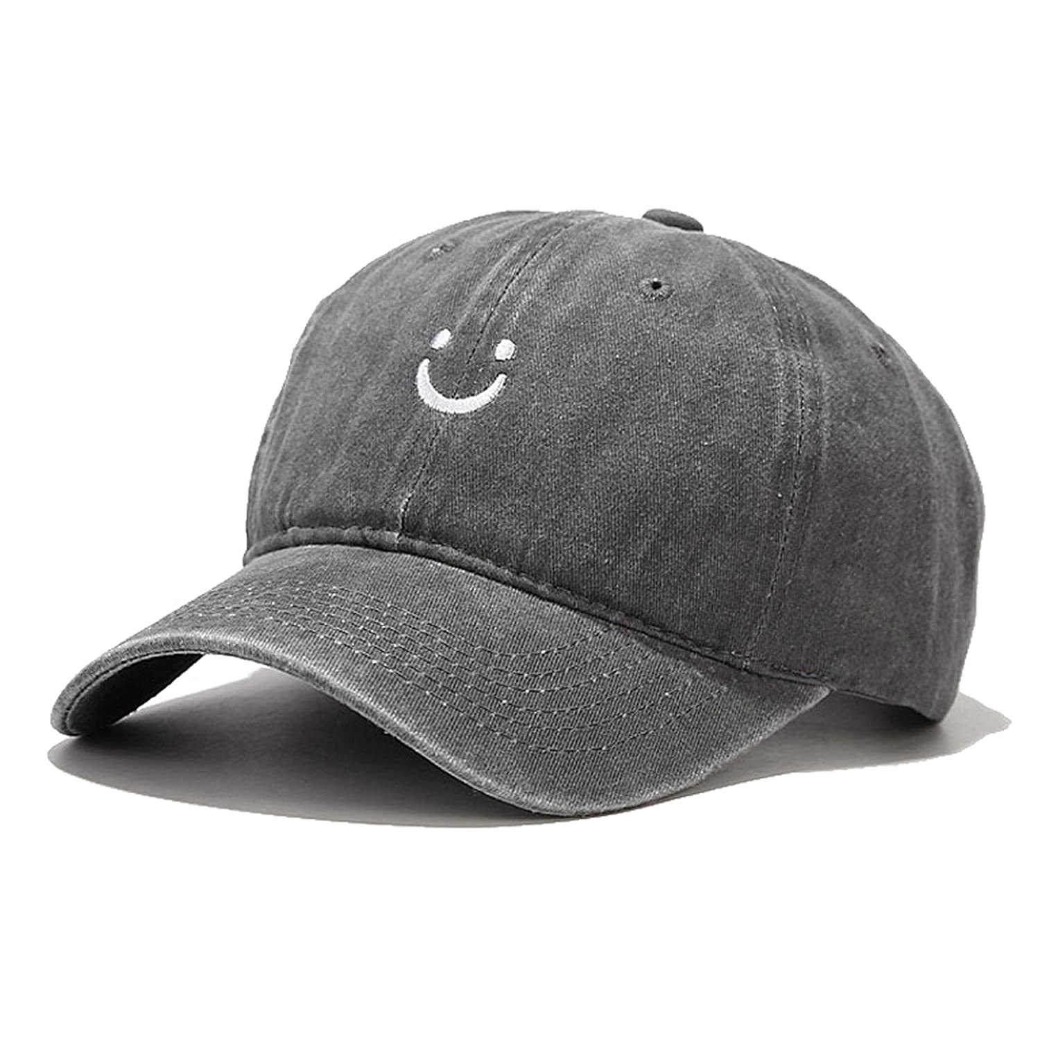 Gorra Smile Face Vintage | Algodón Suave | Unisex Talla Única