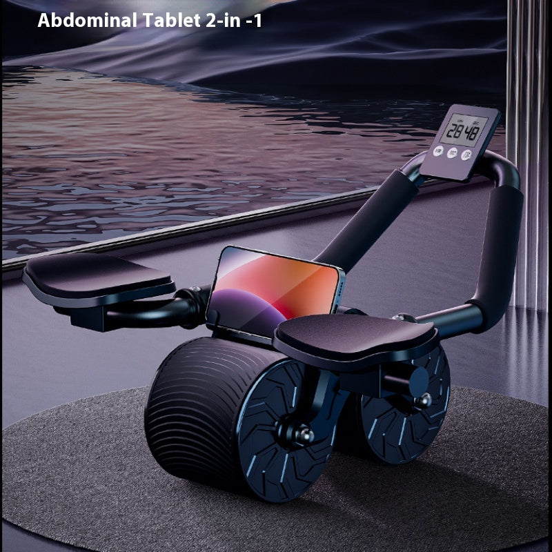 Rueda Abdominal de Rebote Automático – Entrenamiento de Core en Casa