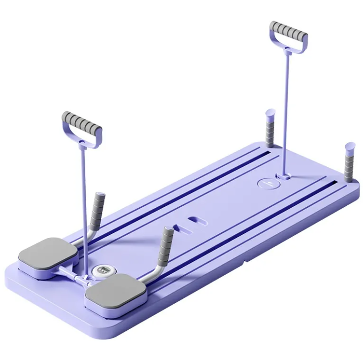 Tabla de Fitness Multifuncional con Rueda Abdominal – Entrenamiento Completo en Casa