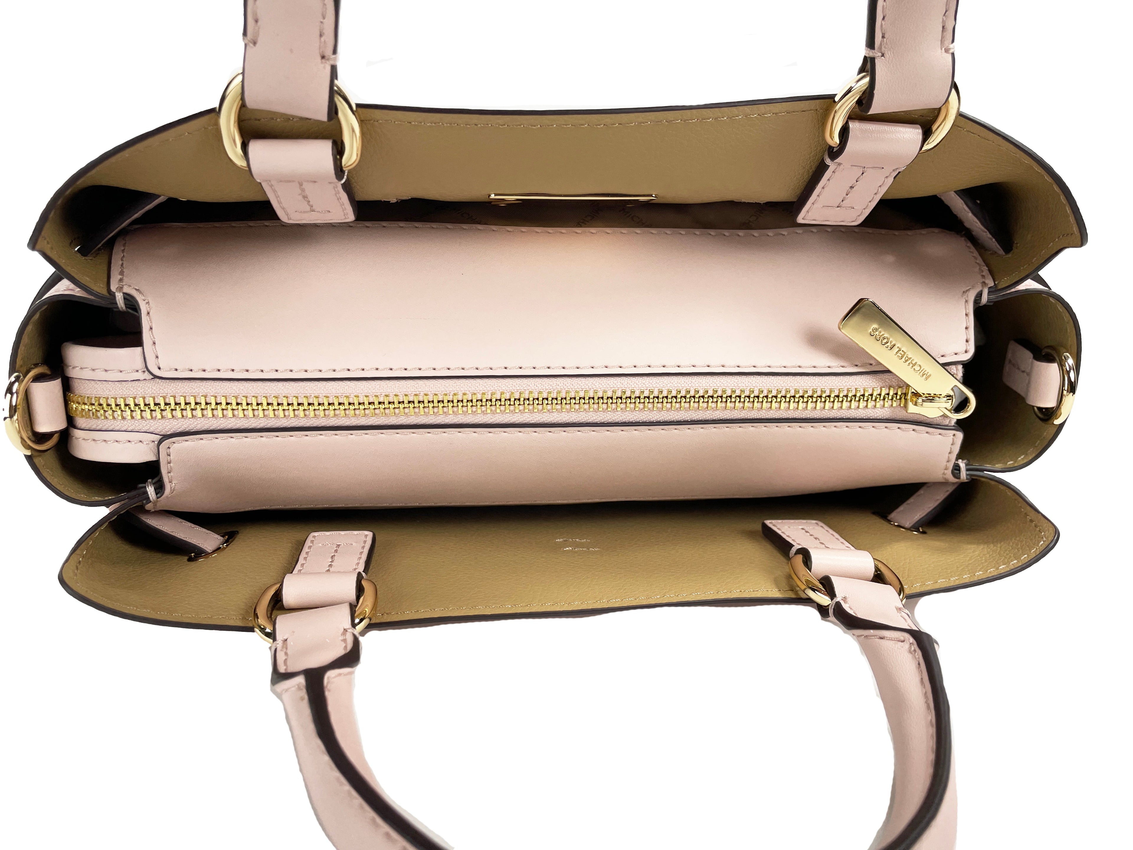 Bolso Michael Kors Reed Grande – Satchel de Cuero con Correa Cruzada