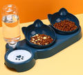 Comedero Automático para Gatos – Dispensador de Comida y Agua Programable