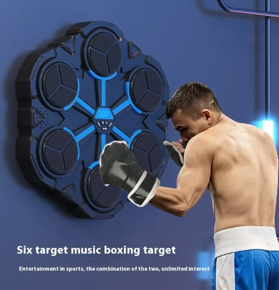 Máquina de Boxeo con Bluetooth y Luces LED – Entrenamiento Interactivo en Casa