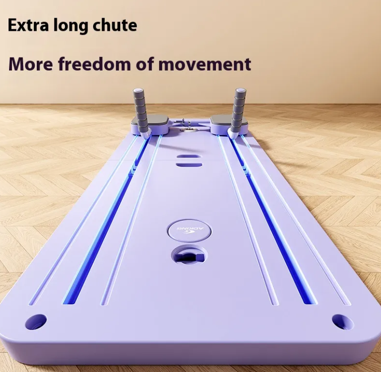 Tabla de Fitness Multifuncional con Rueda Abdominal – Entrenamiento Completo en Casa