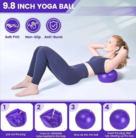 Set de Yoga y Pilates 13 Piezas – Kit Completo para Entrenamiento en Casa