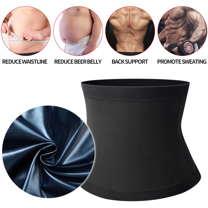 Cinturón Reductor Sauna para Hombre – Faja Moldeadora y Reductora de Cintura