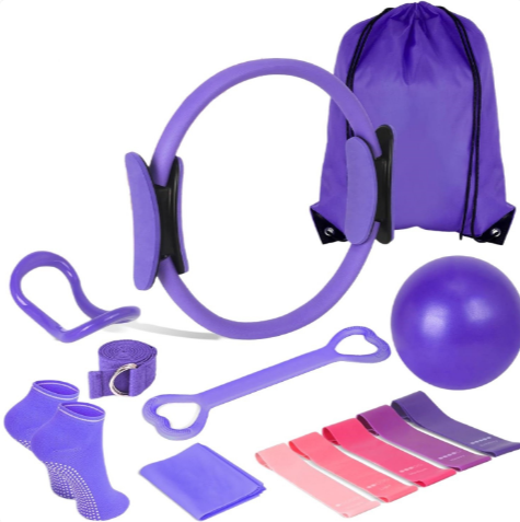 Set de Yoga y Pilates 13 Piezas – Kit Completo para Entrenamiento en Casa