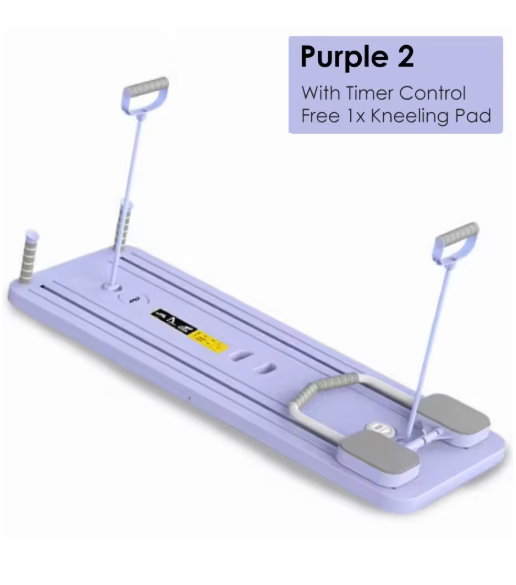 Tabla de Fitness Multifuncional con Rueda Abdominal – Entrenamiento Completo en Casa