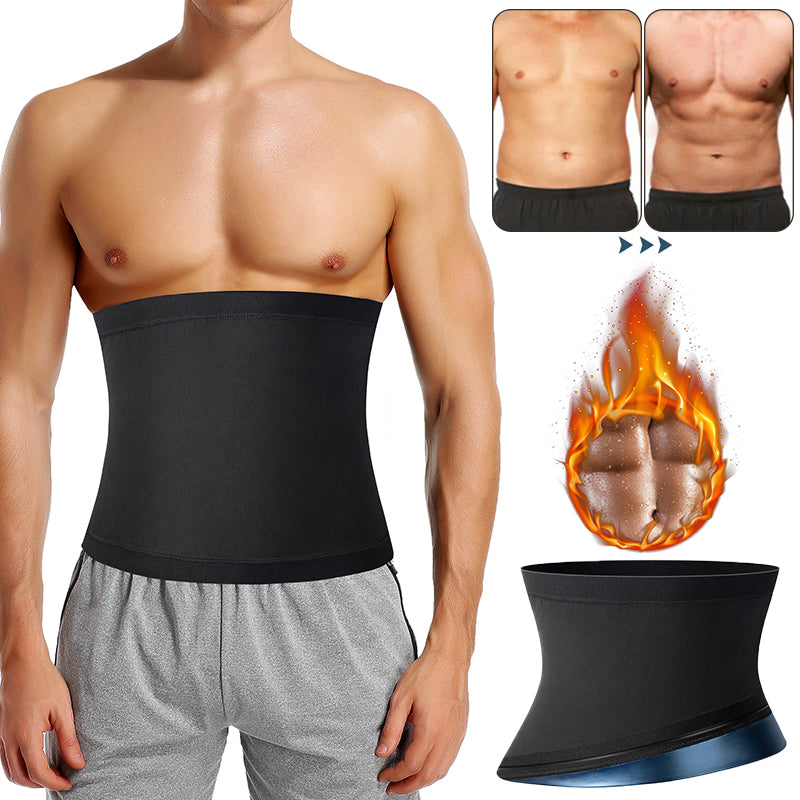 Cinturón Reductor Sauna para Hombre – Faja Moldeadora y Reductora de Cintura