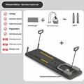 Tabla de Fitness Multifuncional con Rueda Abdominal – Entrenamiento Completo en Casa