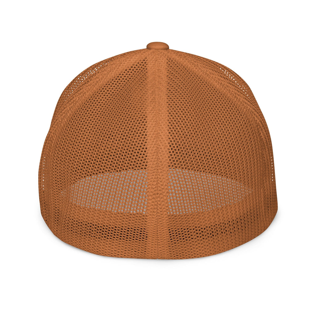 Gorra Trucker Steady Wave – Malla Transpirable con Diseño Tropical