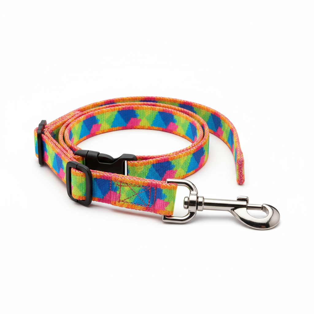 Correa para perros hands free Koji & Me en colores neón